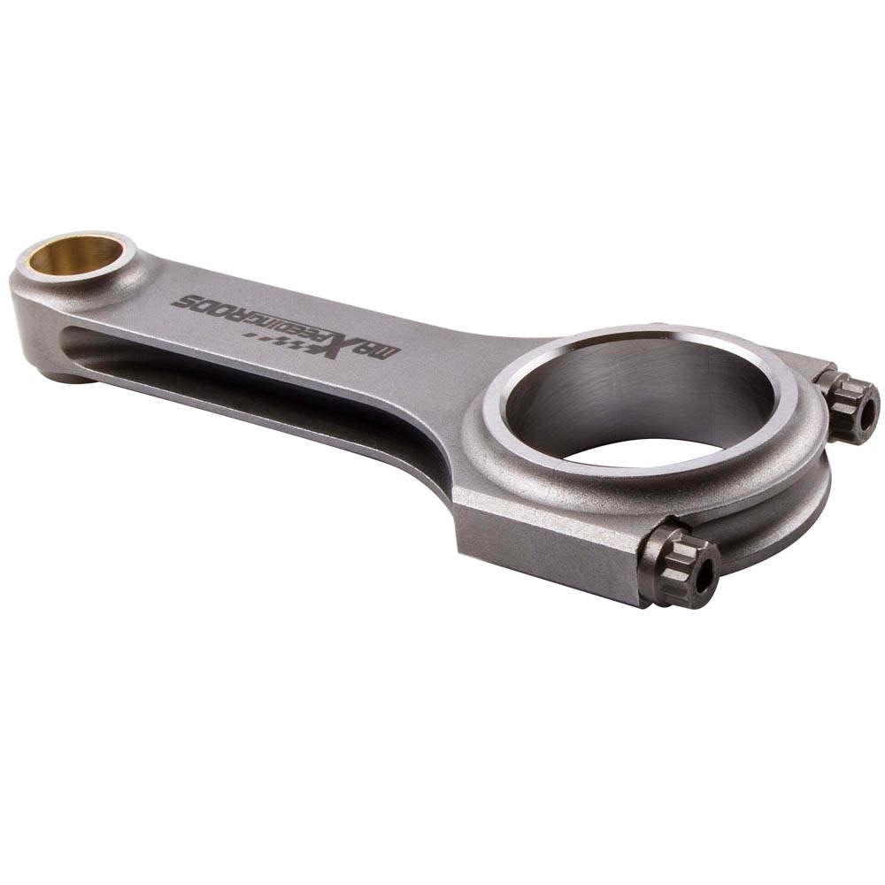 Bielle Motore Connecting Rod compatibile per Ford Fiesta CVH 1.6 RS Turbo 132mm 50.91mm